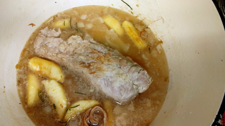 Pork Loin with Apples and Brandy in the Instant Pot